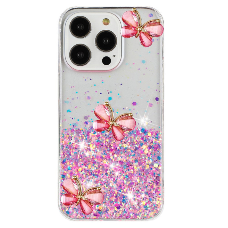 Funda iPhone 16 Pro Mariposas Luminosas