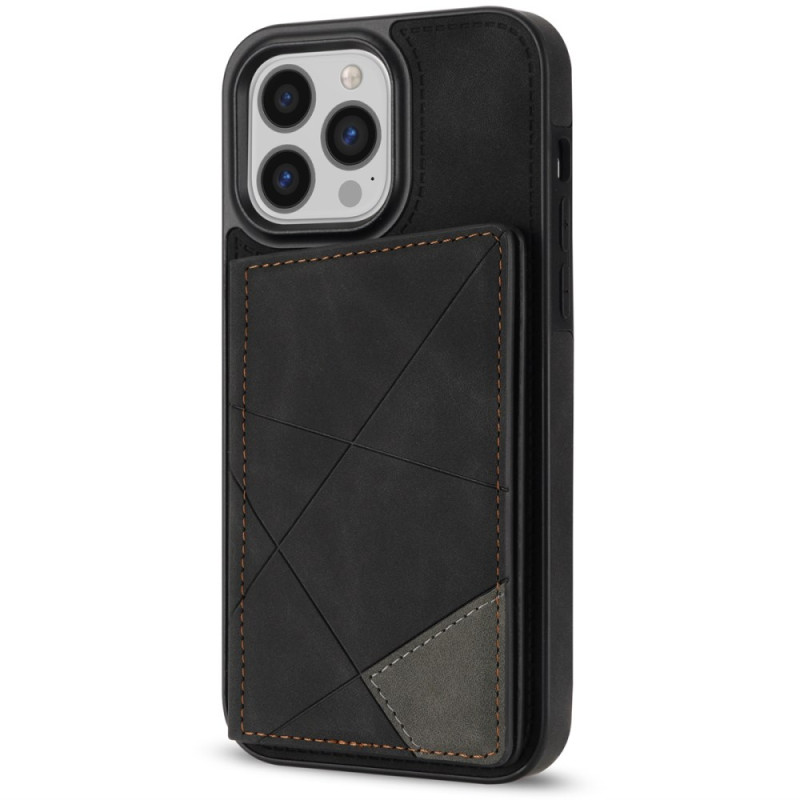 Funda iPhone 16 Pro Card Patrón Geométrico