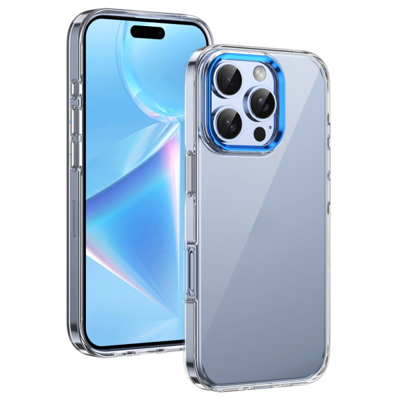 Funda iPhone 16 Pro Lens Frame Efecto Metal