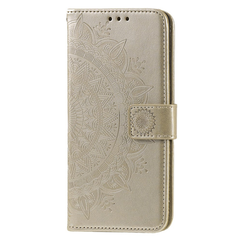 Funda iPhone 16 Pro Mandala Sun con colgante
