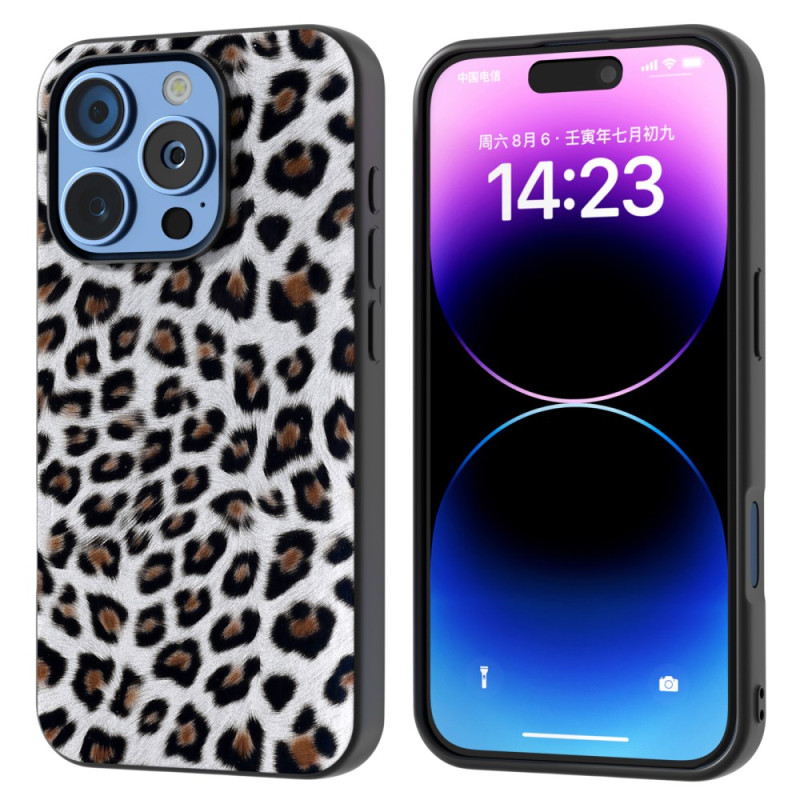 Funda iPhone 16 Pro Leopard ABEEL