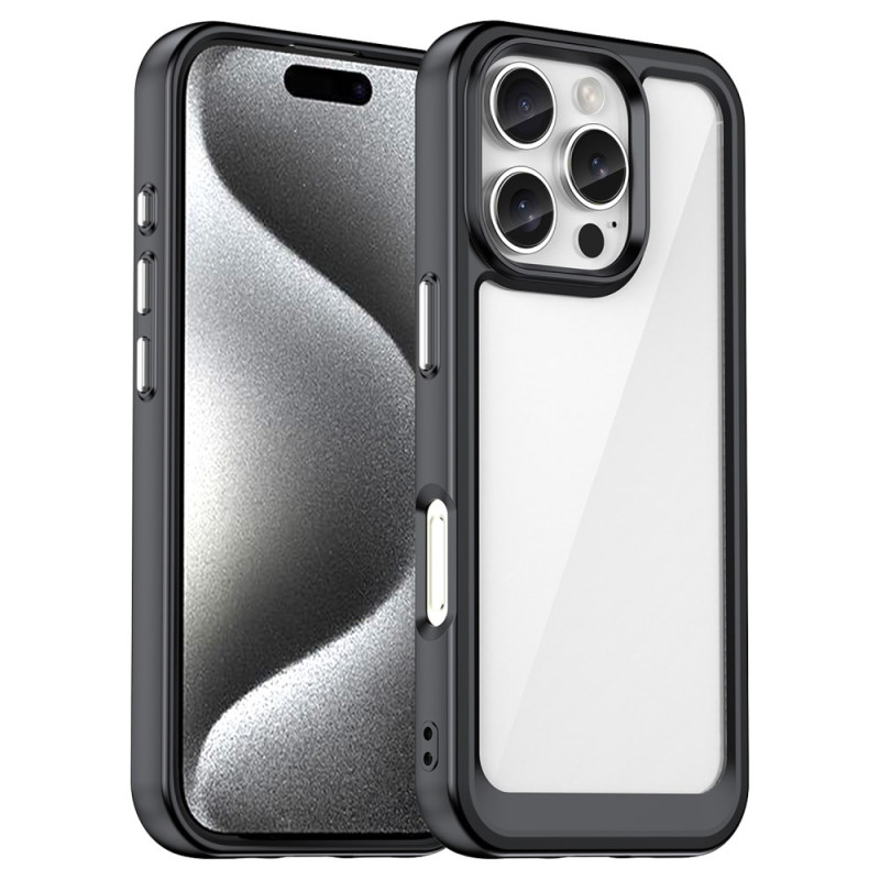 Funda acrílica y de silicona para el iPhone 16 Pro