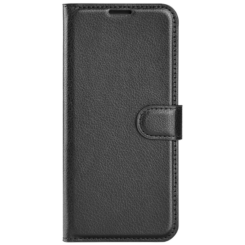 Funda iPhone 16 Pro Piel sintética Litchi Classic