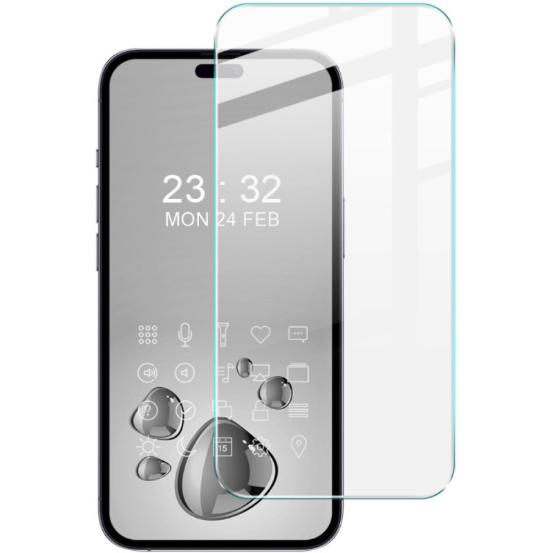 Protector de pantalla de cristal templado
 para iPhone 16 Pro IMAK