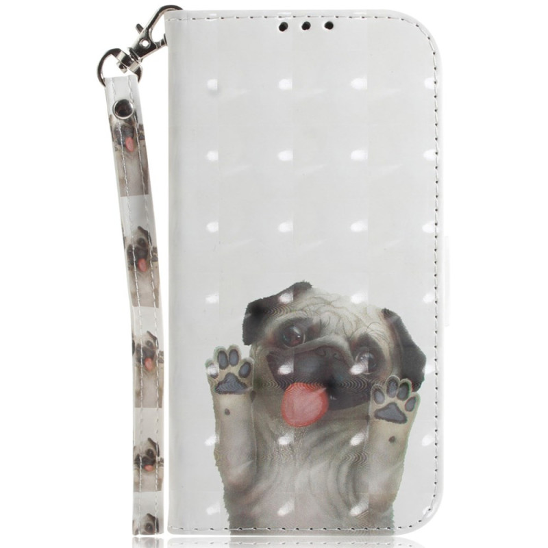 Funda iPhone 16 Pro Max Perro con Colgante
