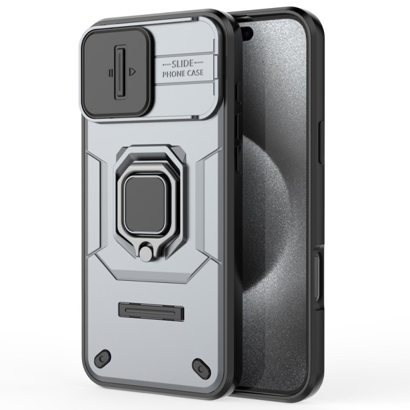 Funda iPhone 16 Pro Max Ring Resistante Protección Camshield