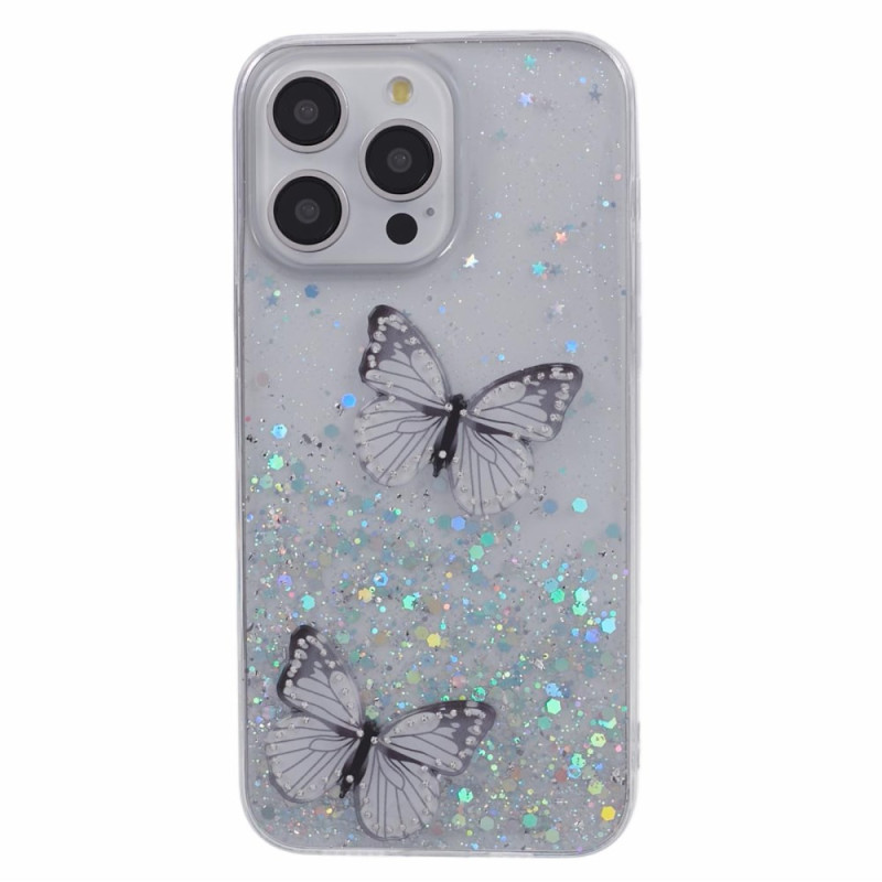 Funda iPhone 16 Pro Max Sparkling Butterflies