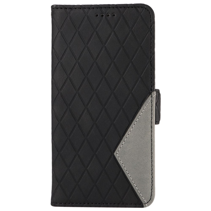 Funda Oppo Reno 12 Pro 5G Diamond pattern con Colgante
