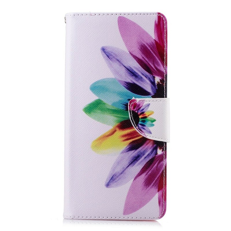 Funda de flor de acuarela para Samsung Galaxy Note 9