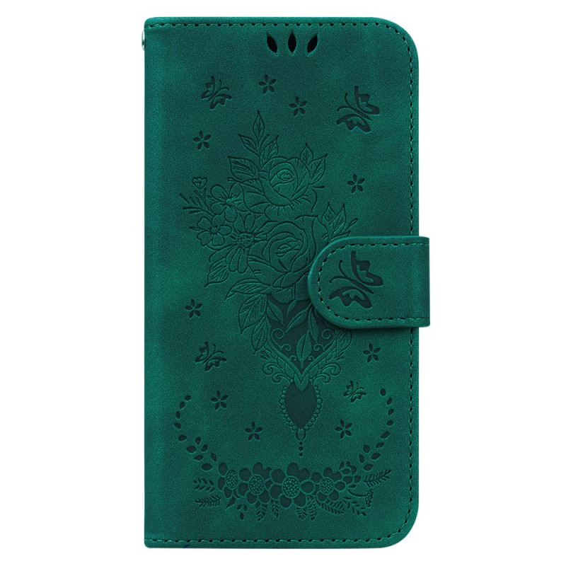 Funda Oppo Reno 12F 5G estampado Mariposas y Flores