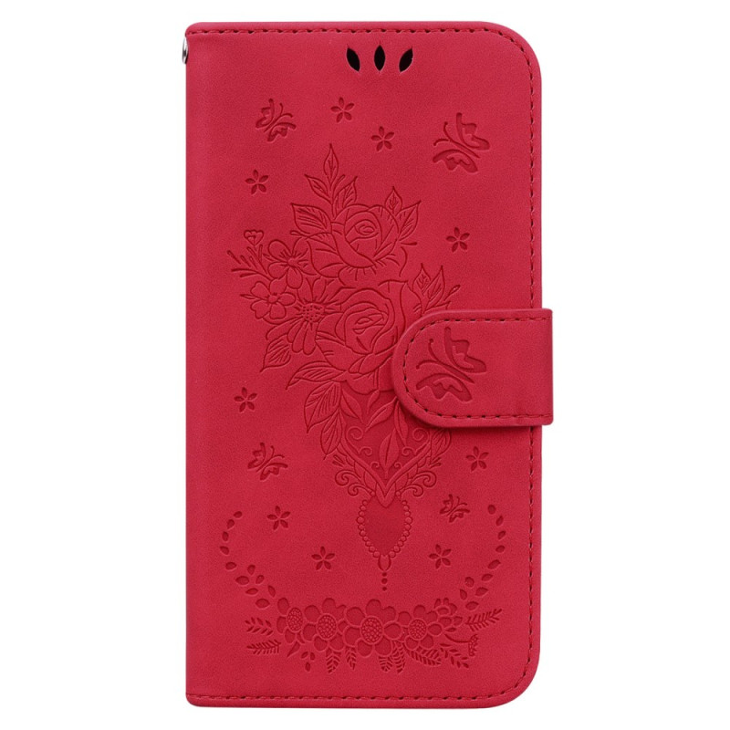 Funda Oppo Reno 12F 5G estampado Mariposas y Flores