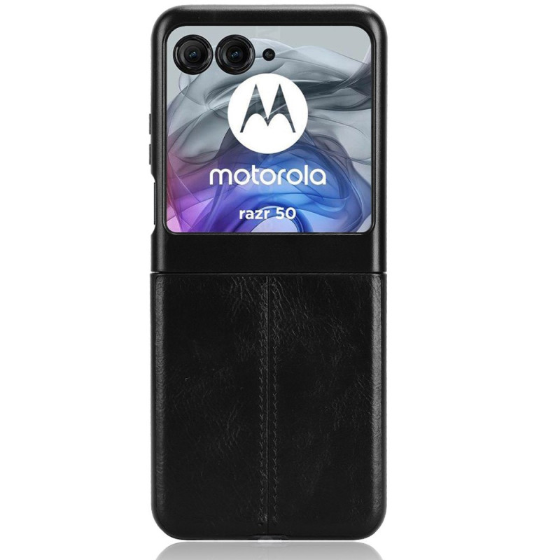 Funda Motorola Razr 50 5G Simili Cuir Couture