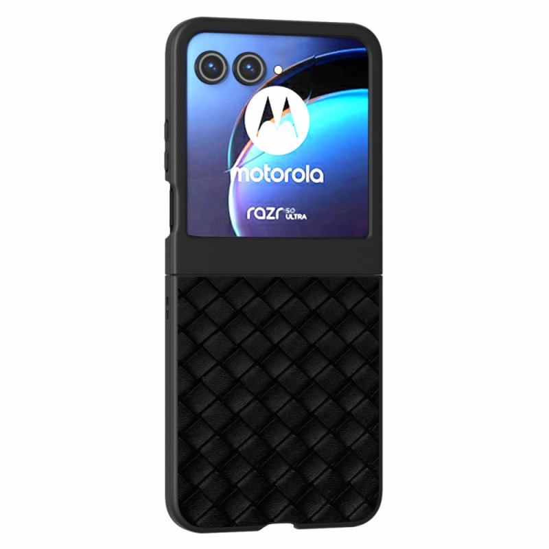 Funda Motorola Razr 50 5G Textura Tejida