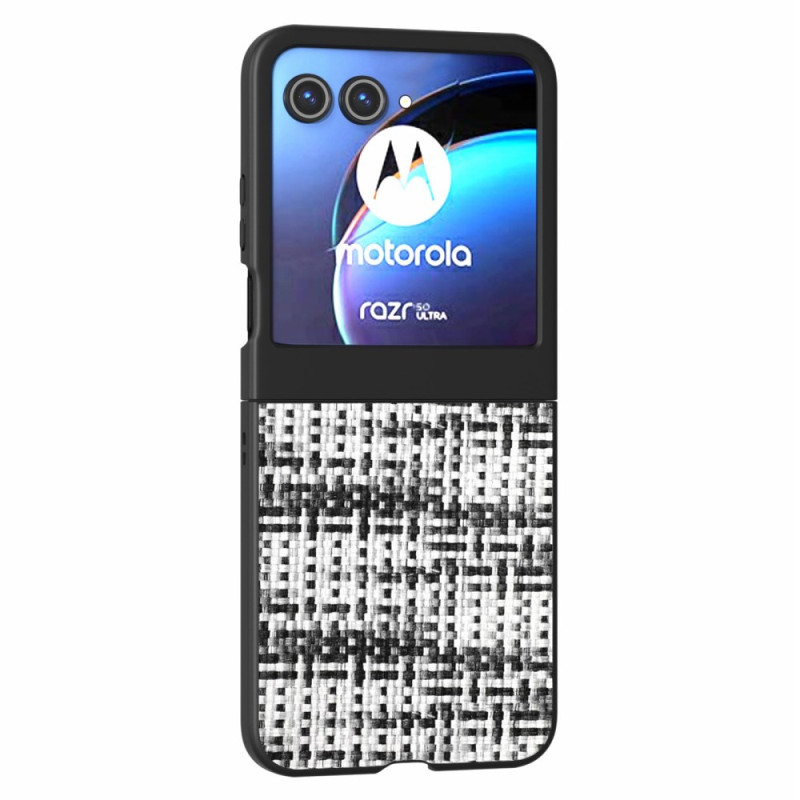 Funda Motorola Razr 50 5G Textura Cuadriculada