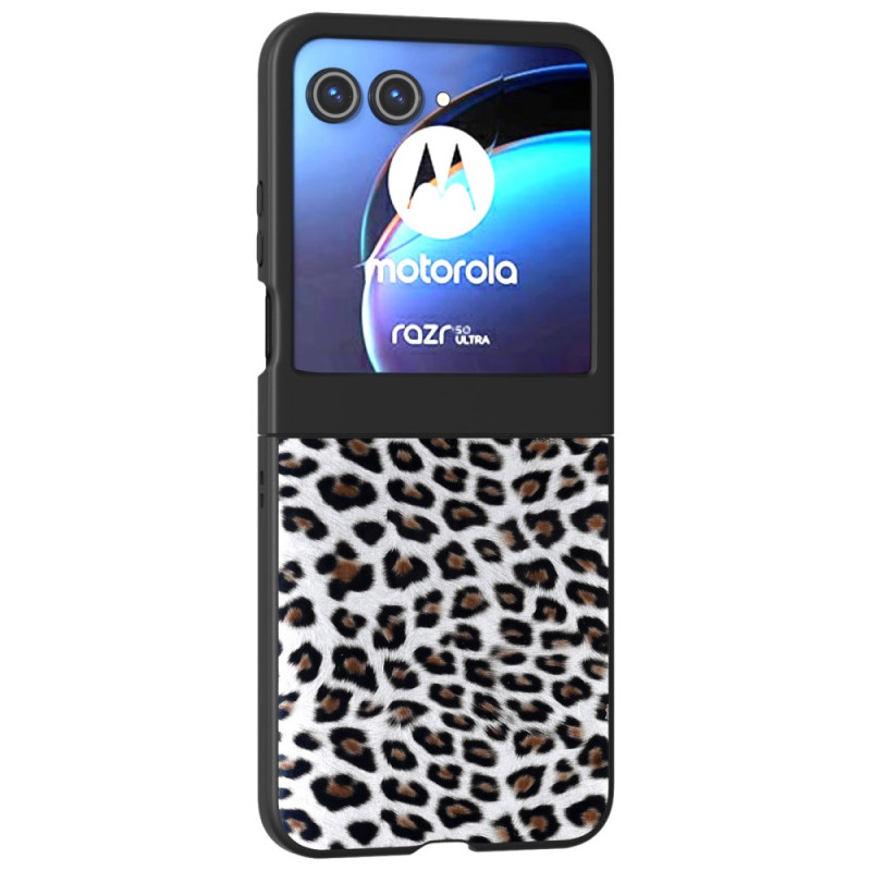 Funda Motorola Razr 50 5G Leopard