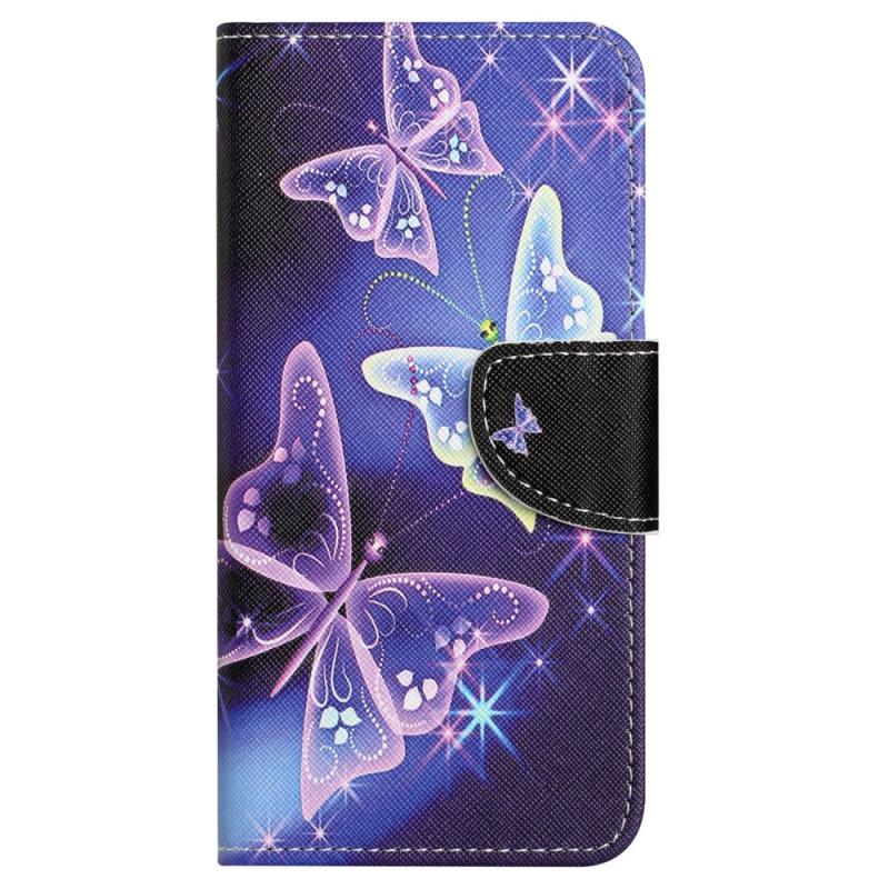 Samsung Galaxy S24 FE Funda Sparkling Butterflies