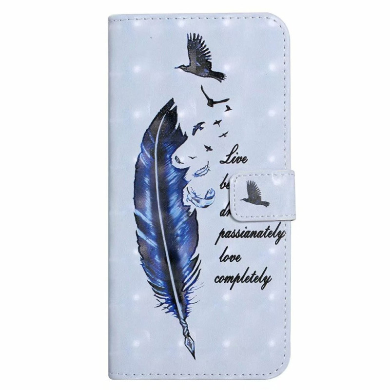 Samsung Galaxy S24 FE Funda Pluma Azul