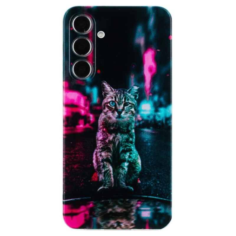 Funda Samsung Galaxy S24 FE Tricolor Gato de Fuego