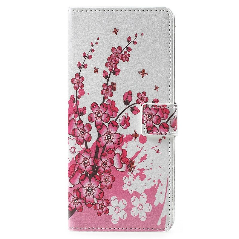 Funda de flores tropicales para Samsung Galaxy Note 9