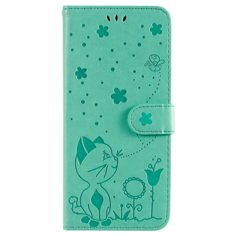 Samsung Galaxy S24 FE Funda Gato y Abeja