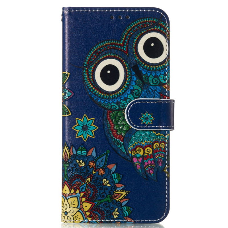 Samsung Galaxy S24 FE Funda Búho Azul