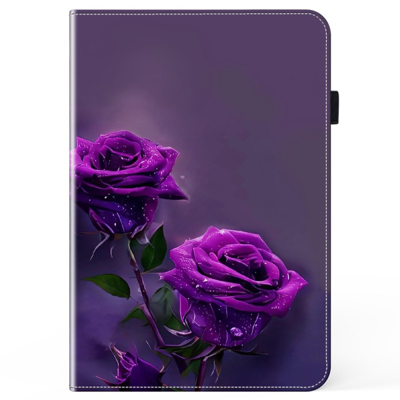 Funda iPad Pro 13 (2024) Purple Roses