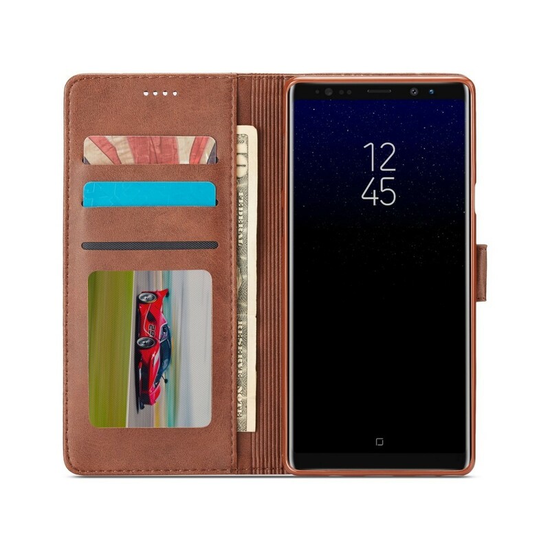 Funda Samsung Galaxy Note 9 LC.IMEEKE Efecto piel
