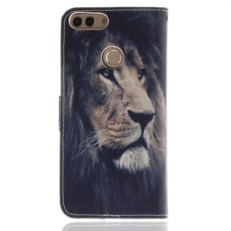 Funda Huawei P Smart Dreaming Lion