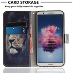 Funda Huawei P Smart Dreaming Lion