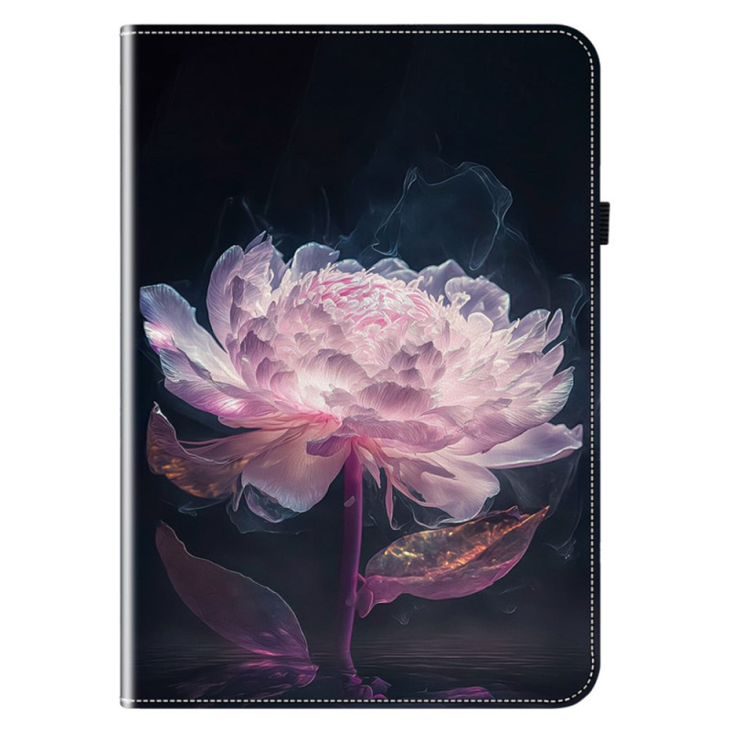 Funda para iPad Air 13 (2024) Peonía morada