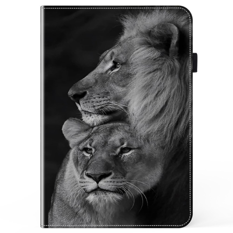 Funda Pad Pro 11 (2024) Pareja de leones