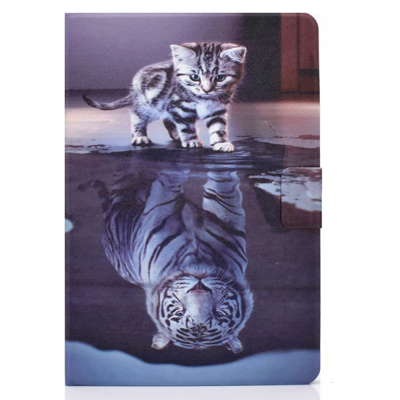 Funda para iPad Pro 11 (2024) Gato y Tigre