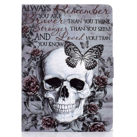 Funda flor calavera iPad...