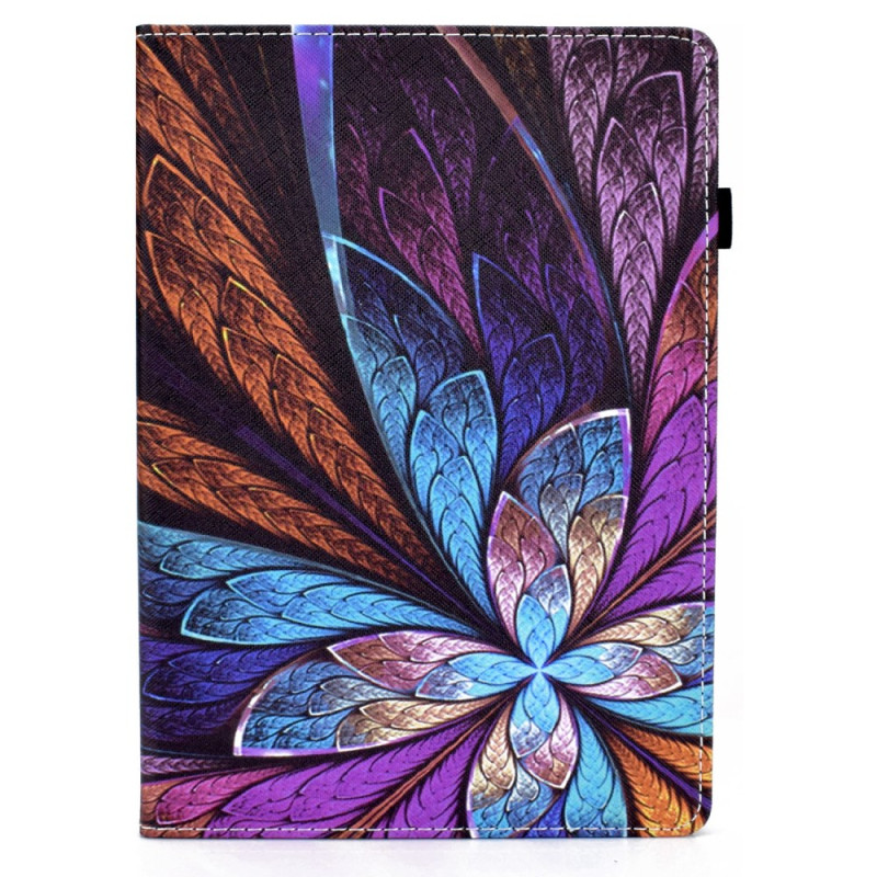 Funda iPad Pro 11 (2024) Banda Elástica Flor de Colores