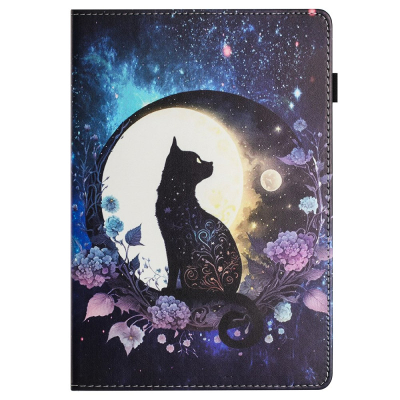 Funda de luna y gato para iPad Pro 11 (2024)