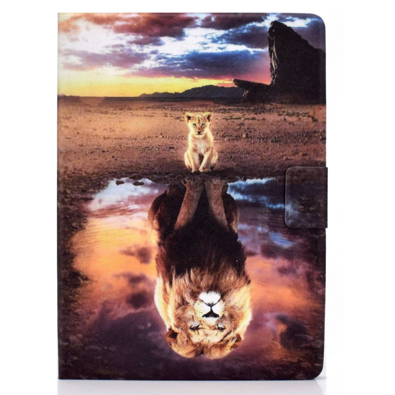 Funda para iPad Pro 11 (2024) Leopard y Lion