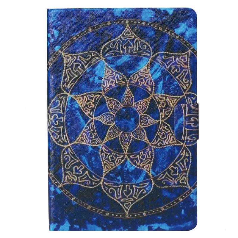 Funda iPad Pro 11 (2024) Mandala Azul