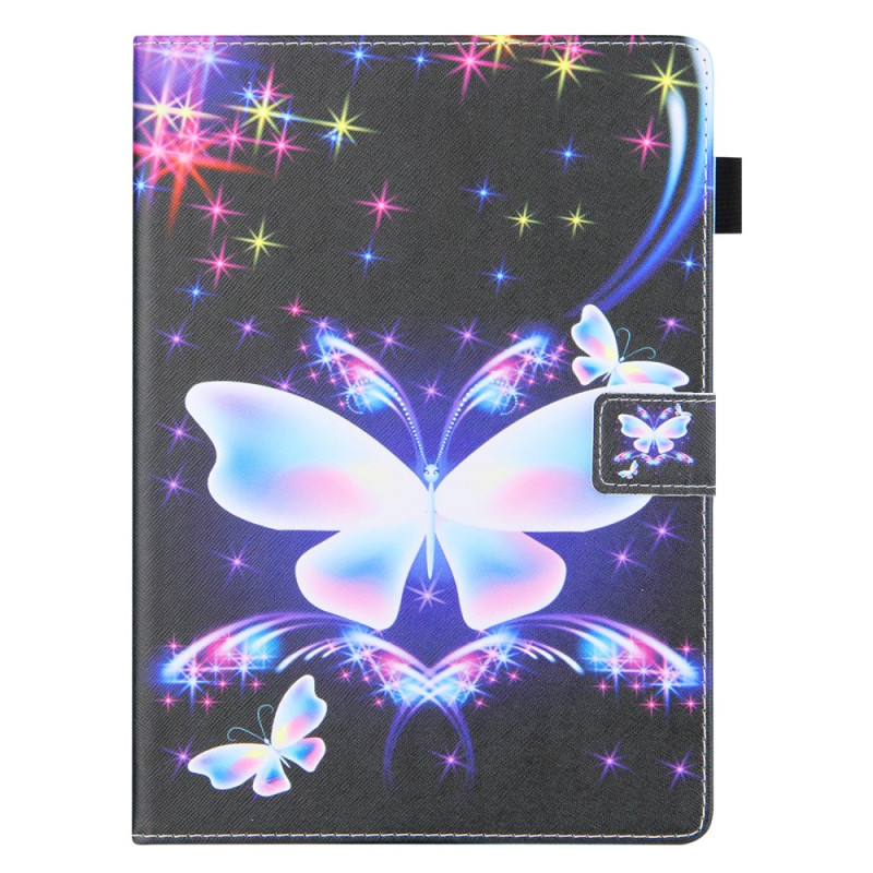 Funda para iPad Pro 11 (2024) Mariposas y estrellas