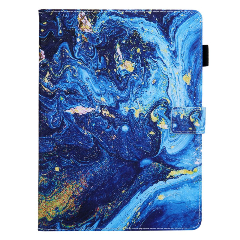 Funda azul y dorada para iPad Pro 11 (2024)