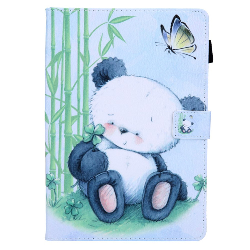 Funda de panda y mariposa para iPad Pro 11 (2024)