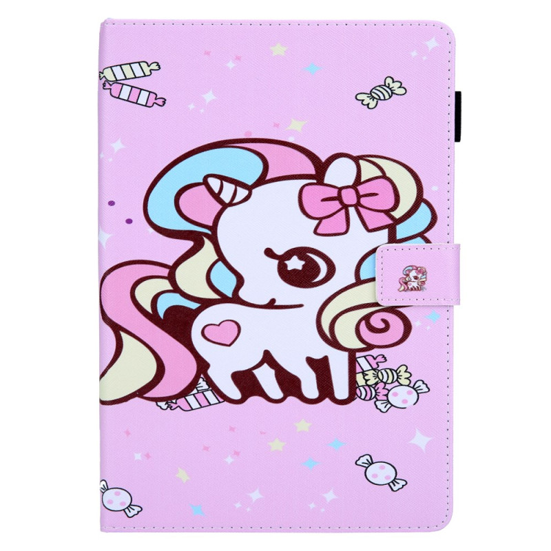 iPad Pro 11 (2024) Funda Unicornio y Caramelo