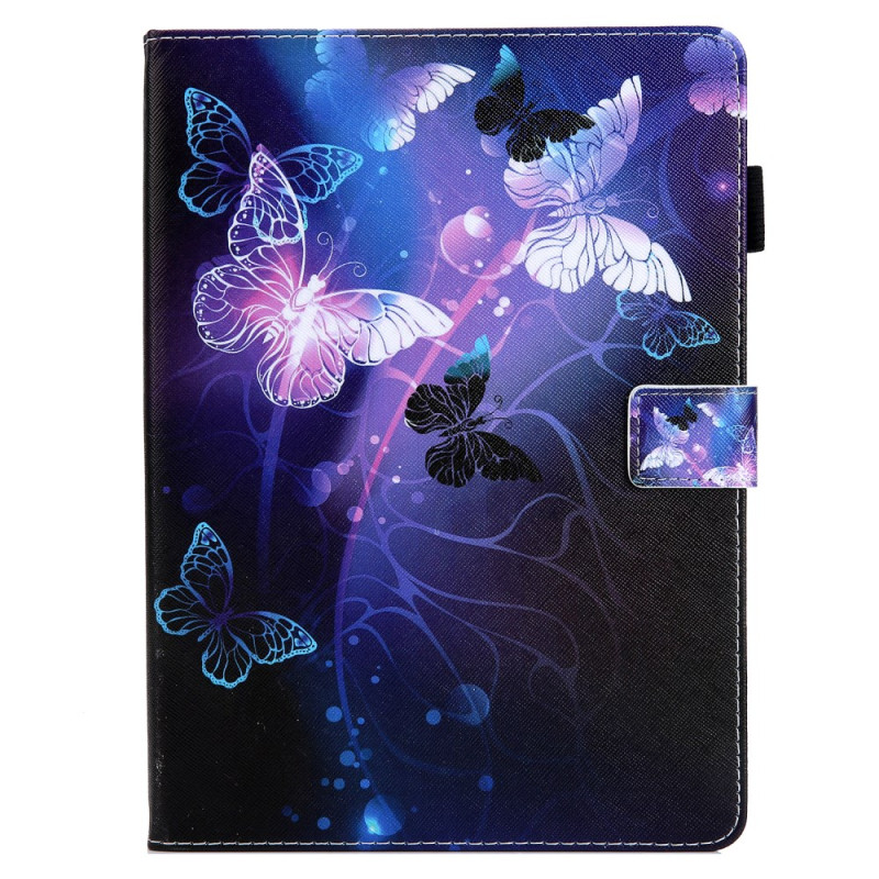 Funda iPad Pro 11 (2024) Mariposas Moradas