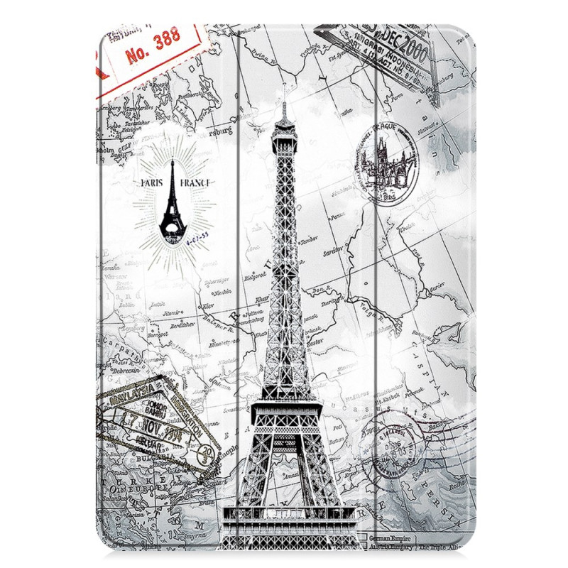 Smart Funda
 iPad Pro 11 (2024) Vintage Torre Eiffel