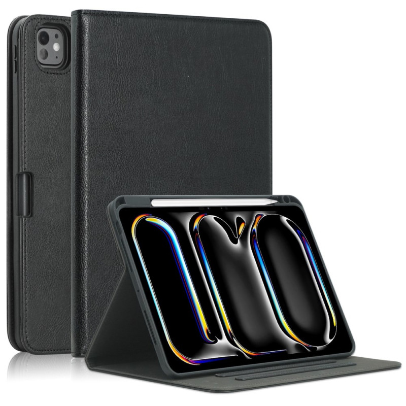 Funda clásica de piel sintética para iPad Pro 11 (2024)