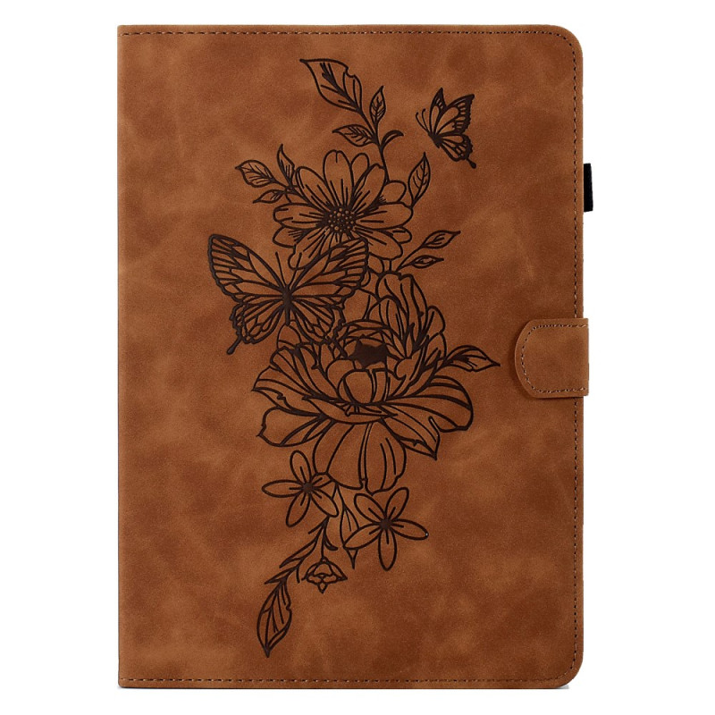 iPad Pro 11 (2024) Funda estampada Flores y Mariposas