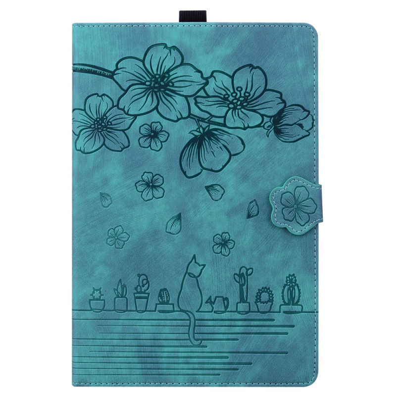 Funda Flower Cat para iPad Pro 11 (2024)