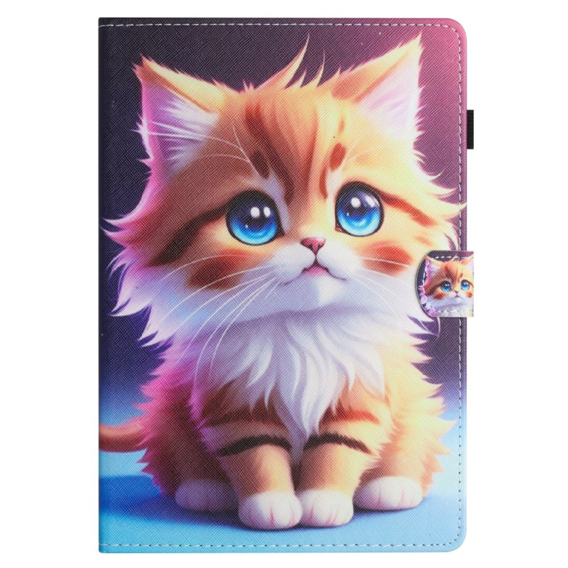 iPad Air 11 (2024)/Air (2022) (2020)/ Pro 11 Funda Cat Amarillo