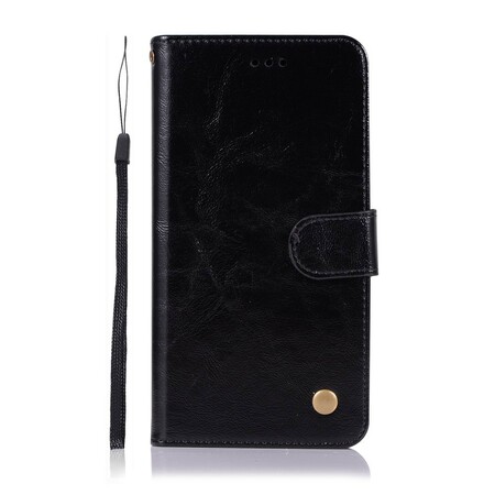Xiaomi Redmi Note 5 Vintage Leather Strap Funda