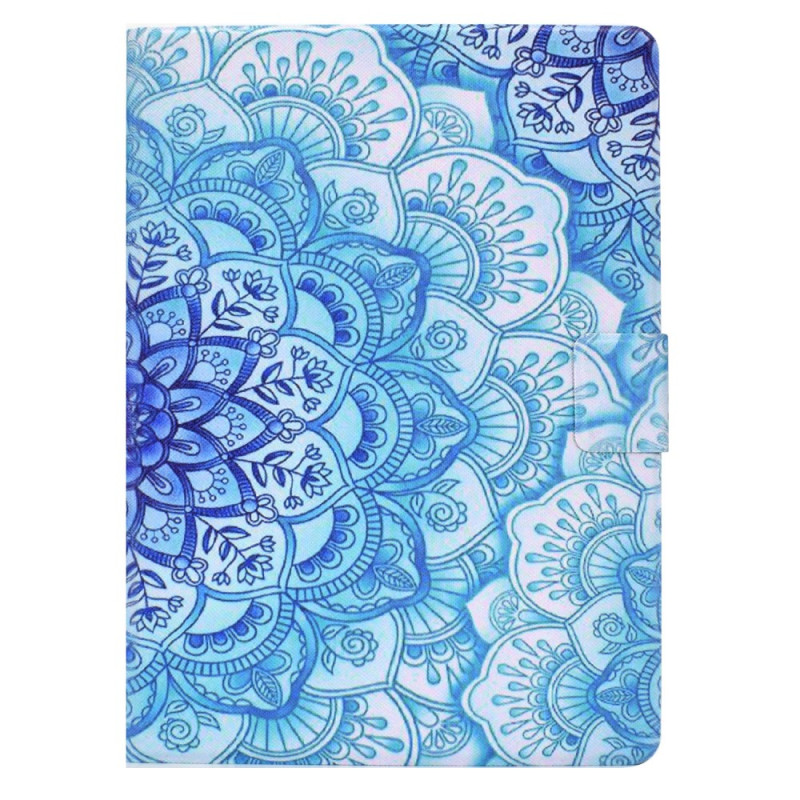 iPad Air 11 (2024)/Air (2022) (2020)/ Pro 11 Funda Flor Mandala Azul