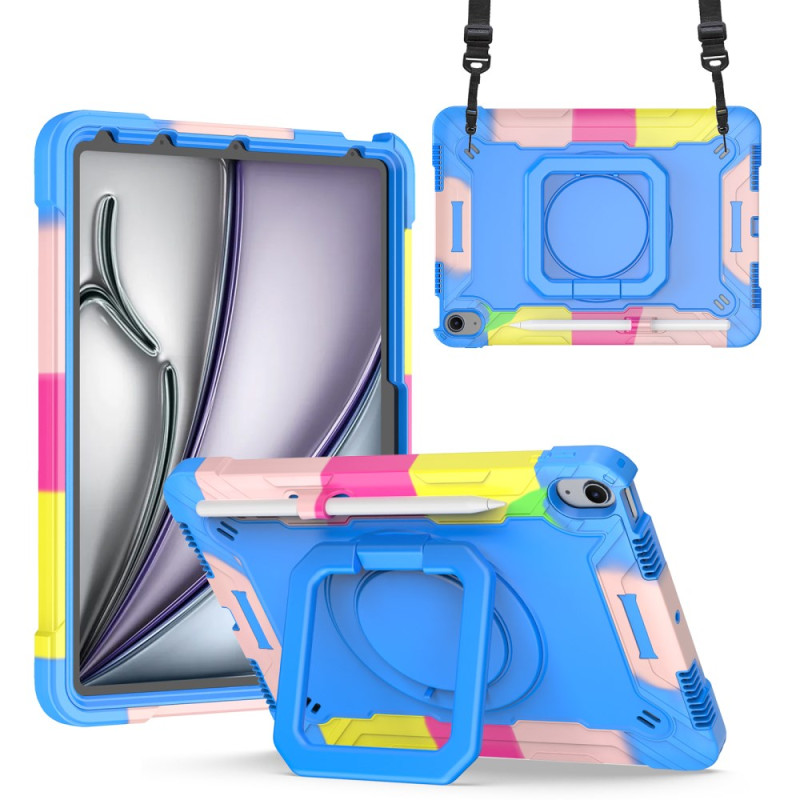 Funda rígida iPad Air 11 (2024) Colgante
 de hombro y soporte manos libres